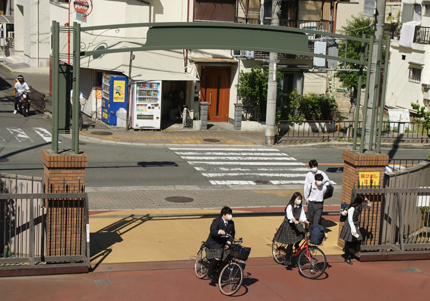 登校風景